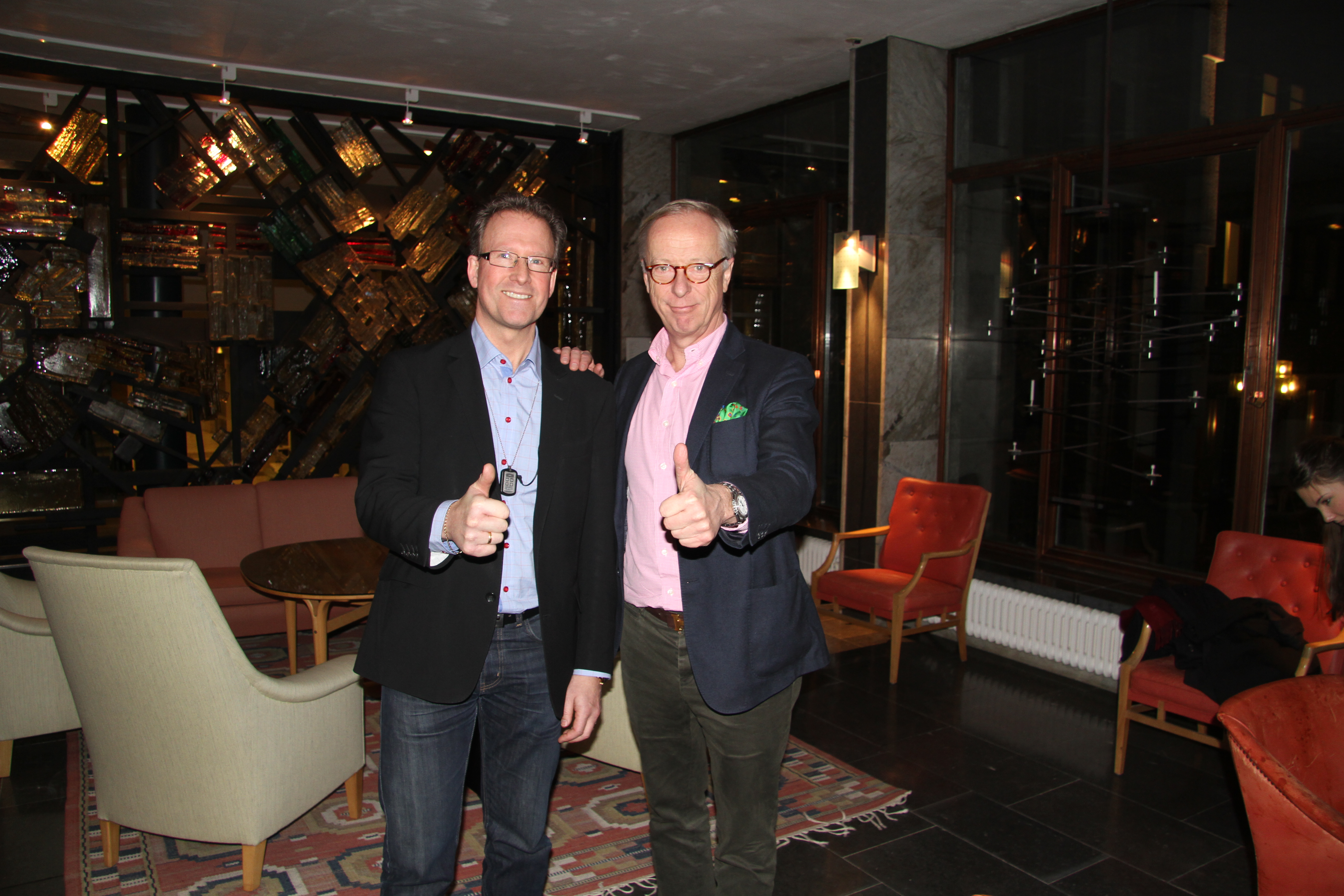 Stefan Bengtsson Svärd och Gunnar Hökmark